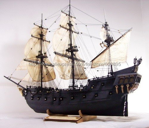 pirate ship model kits Black Pearl(Pirate of Caribbean) KML01-in Model ...