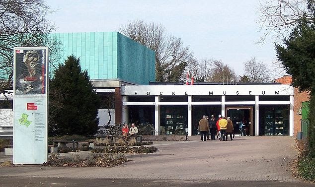 Nazi hunters: The exhibition is at Bremen's Focke Museum, pictured, and is called 'Dig for Germania. Archaeology under the Swastika'