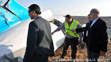 Airbus-Absturz über Ägypten Absturzstelle