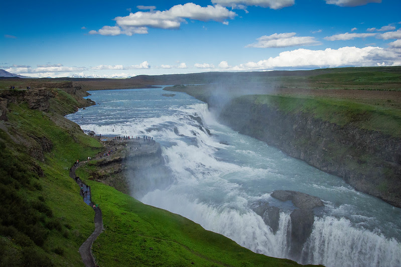 gullfoss waterfall