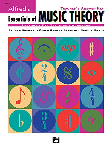 Alfred's Essentials of Music Theory: Teacher's Answer Key, Book & 2 CDsBy Andrew Surmani, Karen Farnum Surmani, Morton Manus