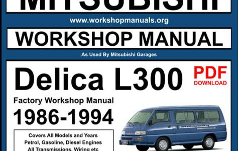 Free Read 1987 1992 mitsubishi l300 delica workshop repair manual Free eBook Reader App PDF
