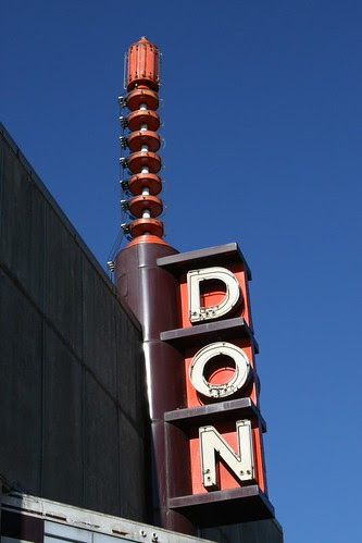 don theater neon sign