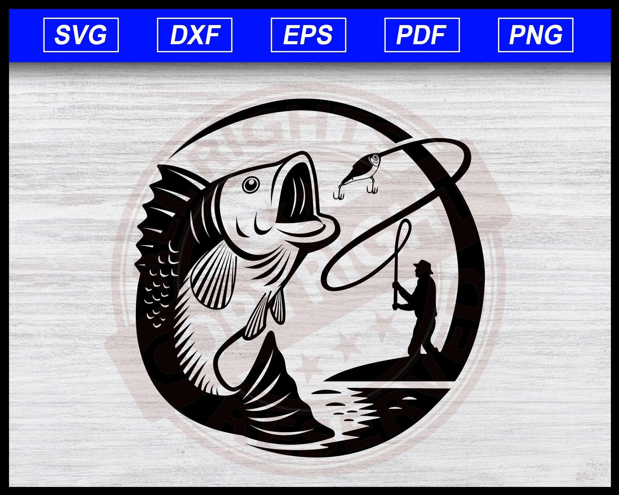 Free Free 327 Bass Svg SVG PNG EPS DXF File