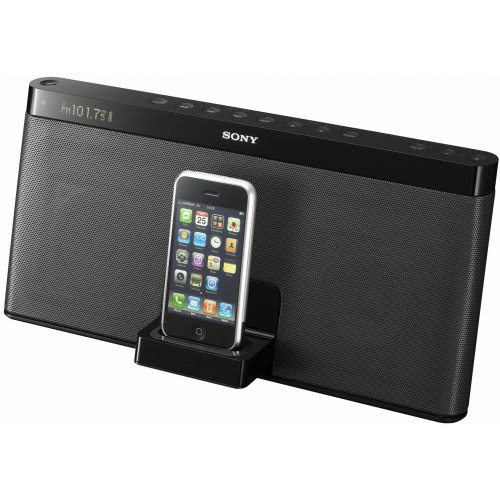  Sony RDPXF100IPB Station d'accueil avec haut-parleurs portables pour iPod / iPhone
