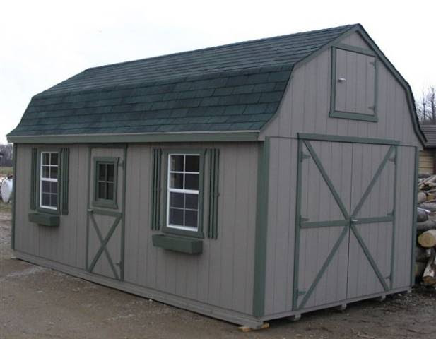 free lean to shed plans how to build diy by