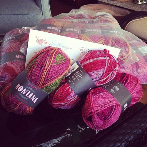 New yarn, new to me store from loveknitting.com #loveknitting #crafty