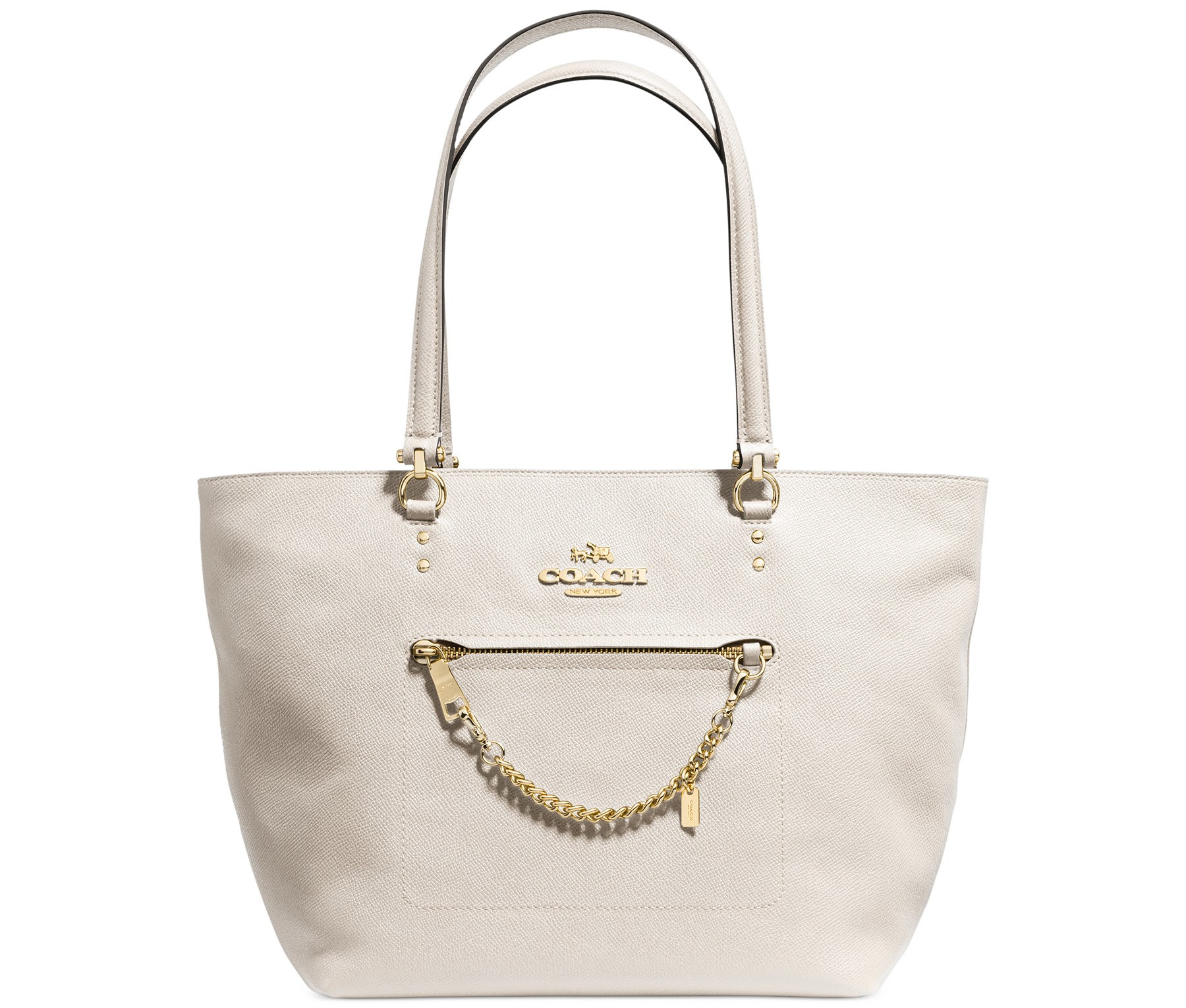กระเป๋า coach กระเป๋าโค้ช tote crossgra style in car town หนังแท้ 34817