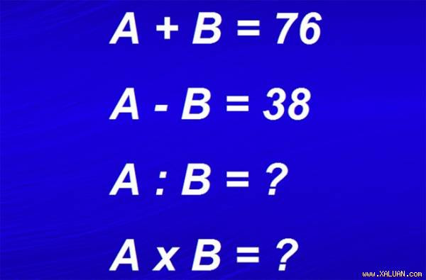 Thử sức với bài toán tìm số hạng