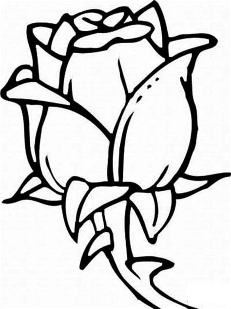  rose coloring pages download and print rose coloring pages