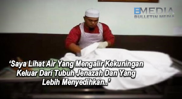 Pengalaman Memandikan Jenazah Pondan Yang Menukar Jantina.. Saya Lihat Air Yang Mengalir Kekuningan Keluar Dari Tubuh Jenazah Dan Yang Lebih Menyedihkan..