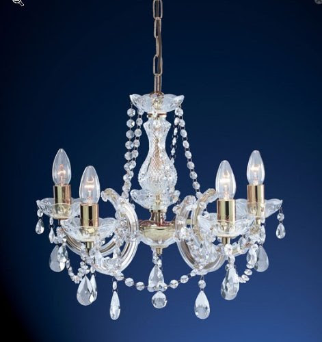 Best Review Marie Therese Chrome and Crystal Glas Ceiling Chandelier Lightings Pendants