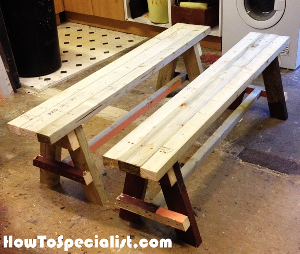 DIY Bench Seat HowToSpecialist - How to Build, Step by 