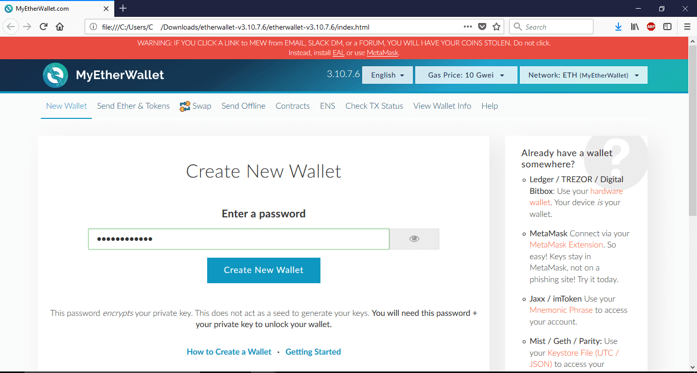 Myetherwallet Slack How To Get Bitcoin Cash From Paper Wallet De - 