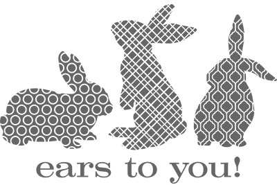 Ears to you stamp Ears to you stamp