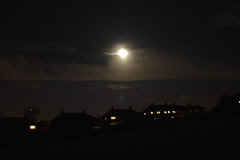 Full moon over Merstham