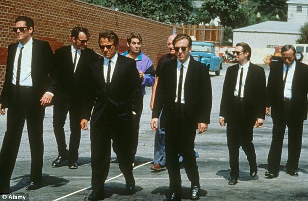 This scene from Reservoir Dogs was filmed in a car park at a bowling alley in on Eagle Rock Boulevard