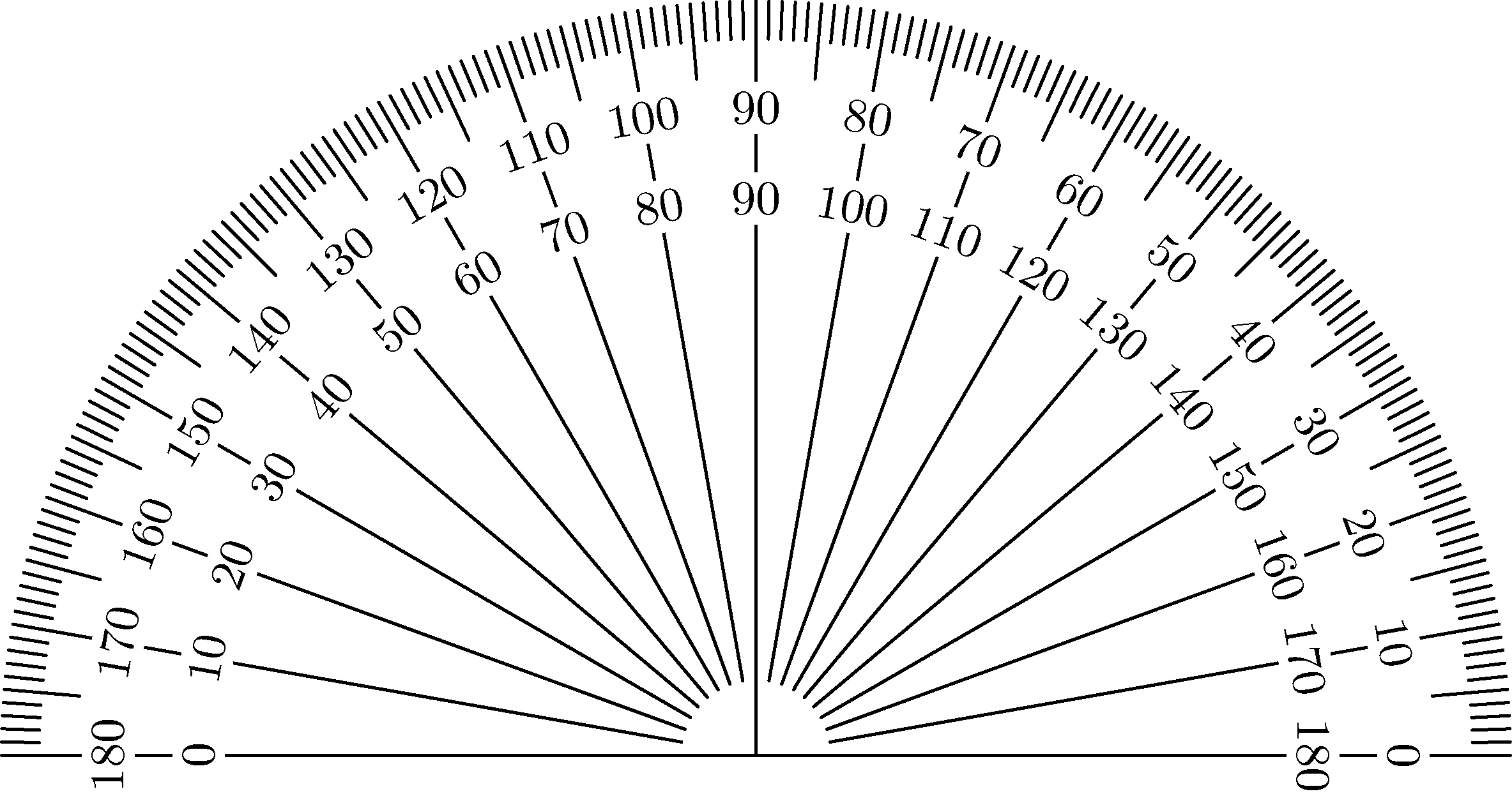 free printable protractor download free printable protractor png