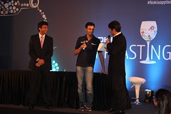 Mohabat Main Apne Kadam Lad Khadaye .. Rajiv MakhnI Ne Samjha Ke Ham Pee Ke Aye  #NokiaApptasting meet by firoze shakir photographerno1