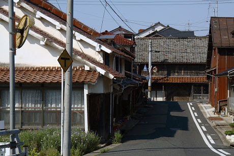青谷の古い町並み