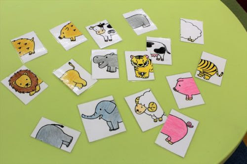 絵合わせカード こぱんはうす さくら 児童発達支援 放課後等デイサービス