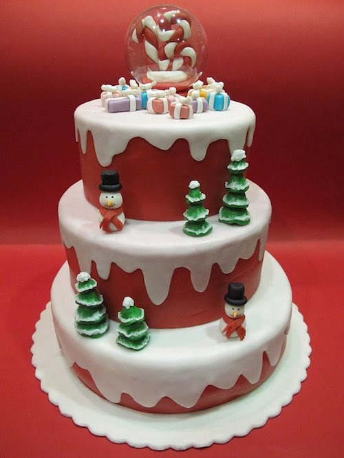 30 MOUTHWATERING CAKE DESIGNS FOR CHRISTMAS 