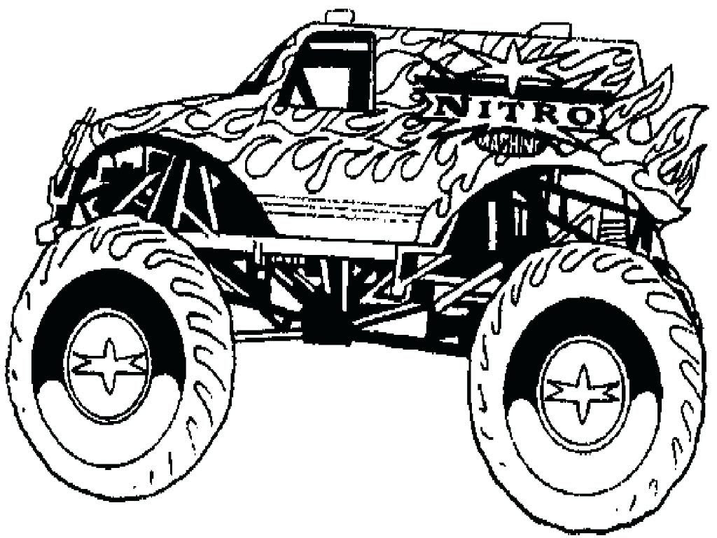 Max D Monster Truck Coloring Pages at GetColorings.com ...