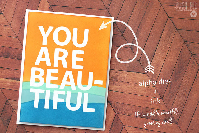 you are beautiful.