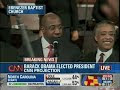 CNN Announces Obama as the Next President Elect (Obama Wins Virginia then the Election)