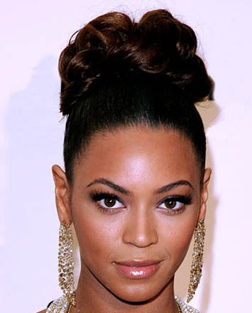 beyonce updo hairstyles