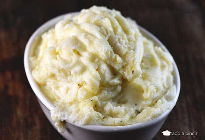 Boursin Mashed Potatoes Recipe - Add a Pinch