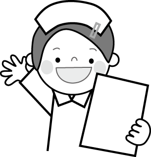 看護師のイラスト 看護婦 ナース 無料イラスト フリー素材