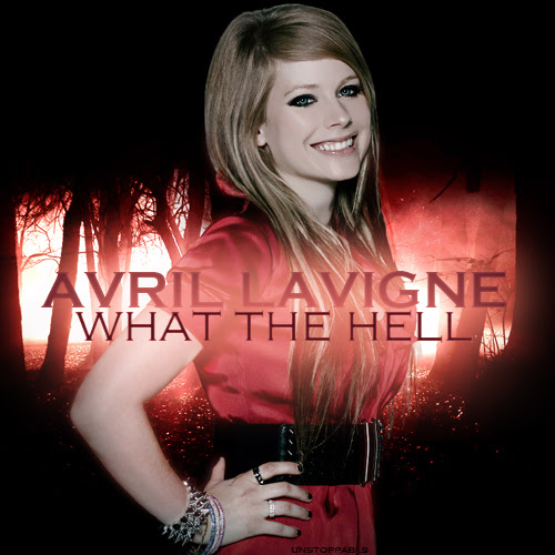 What The Hell [FanMade Single Cover] - Avril Lavigne 500x500
