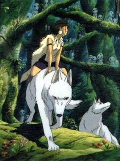 もののけ姫 画像 1 絵文字姫 まくまく雑学のぉ城