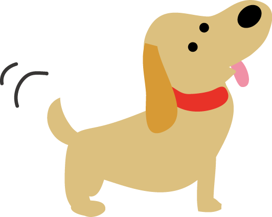 犬のイラスト 無料イラストフリー素材