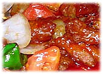 หมูผัดเปรี้ยวหวาน