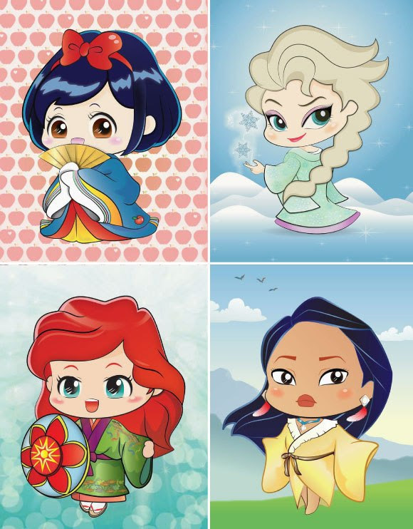 ぜいたく可愛い イラスト ディズニー プリンセス かわいいディズニー画像