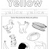 free color yellow worksheet color worksheets for preschool color worksheets free preschool worksheets - yellow worksheets twisty noodle