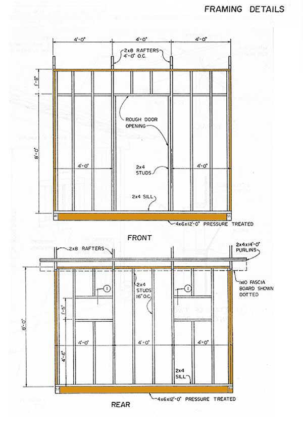  12 Lean To Storage Shed Plans â
