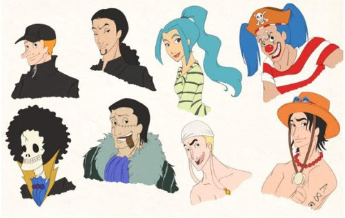 ディズニー風に描かれたワンピースのキャラクターが話題に ディズニー裏話 雑学 トリビアが2 000話以上 ディズニーブログ じゃみログ