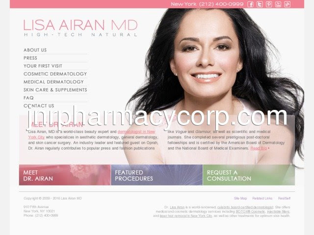 Celebrity Dermatologist In Nyc New York City About Dr Lisa Airan