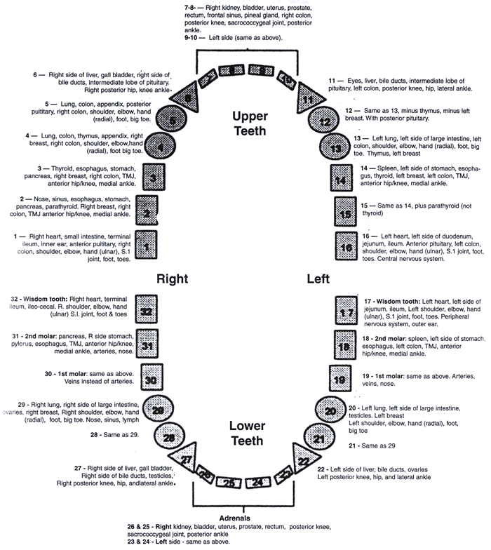 individual dental and/or