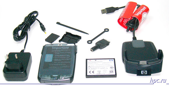 HP iPAQ series hx2000: three, seven, ace