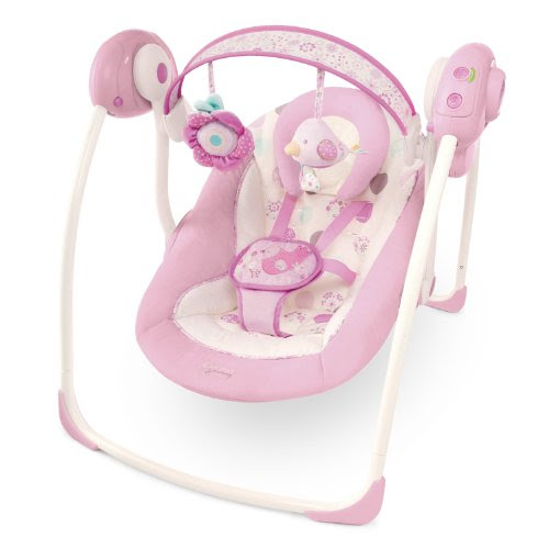 Bright Starts Comfort and Harmony Portable Swing, Florabella