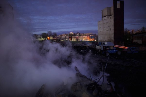 Morning Brings Wail of Fire Engines in Wake of Baltimore Riots.
