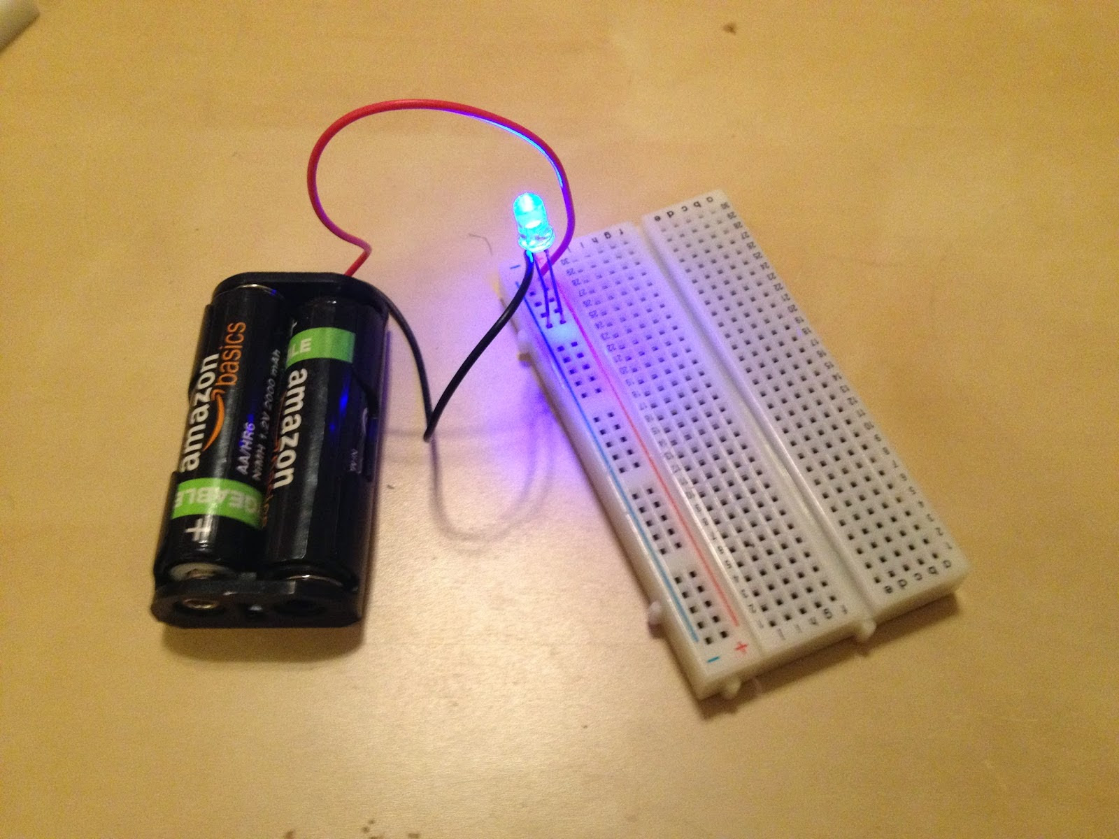 Image result for light up an LED circuit