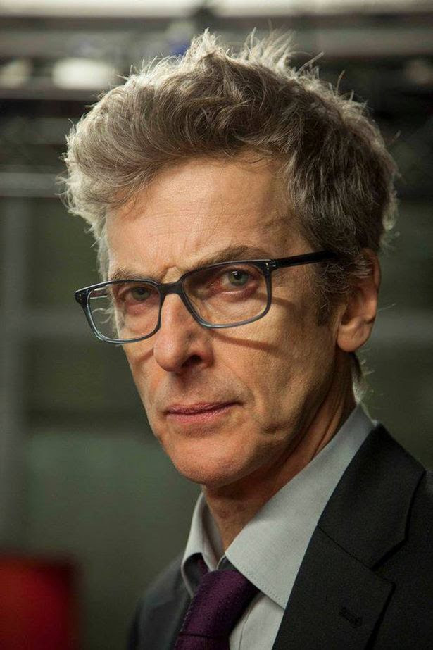 New Doctor Who Peter Capaldi is seen filming with Benedict 