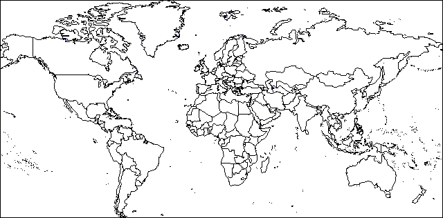 Blank World Map Quiz