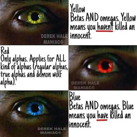 Yellow — beta / omega. pin on teenwolf