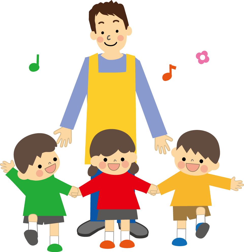 保育士のイラスト 幼稚園 保育園 無料イラスト フリー素材